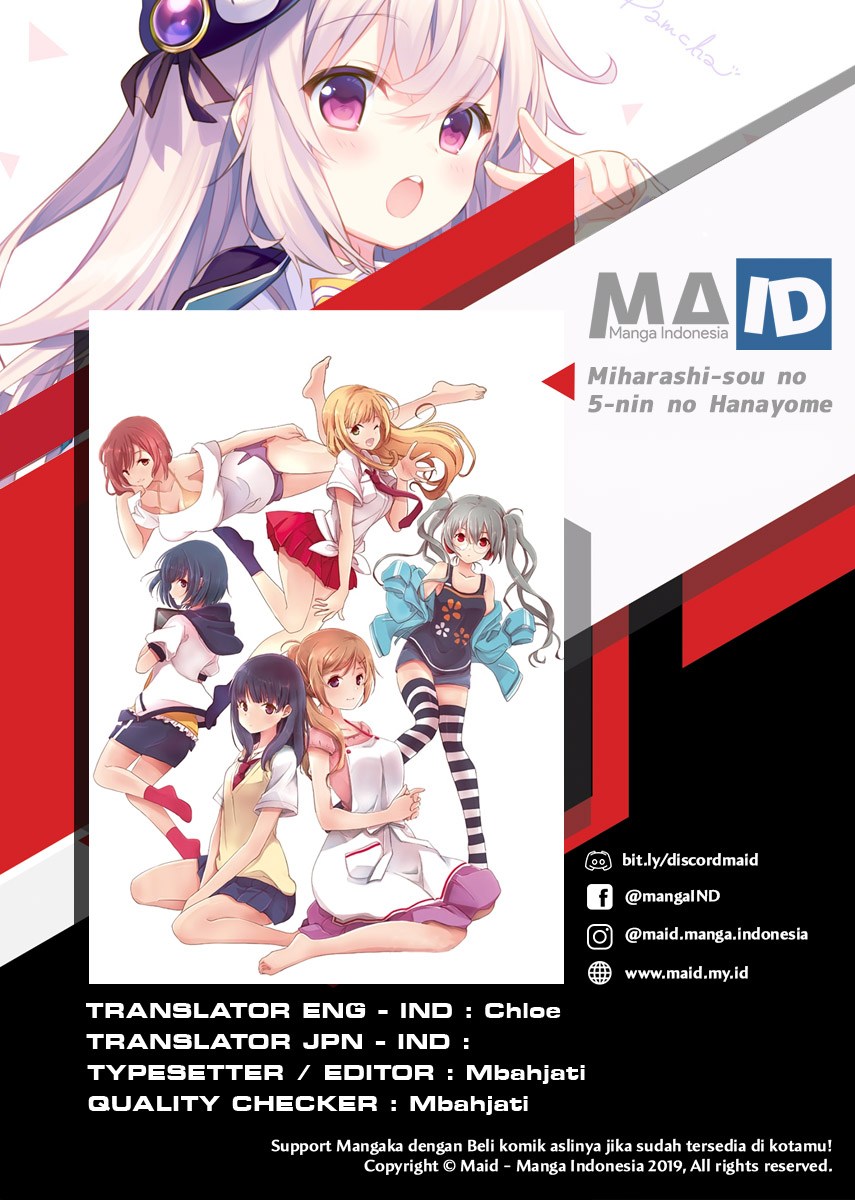 Miharashi-sou no 5-nin no Hanayome Chapter 01.2 Gambar 2