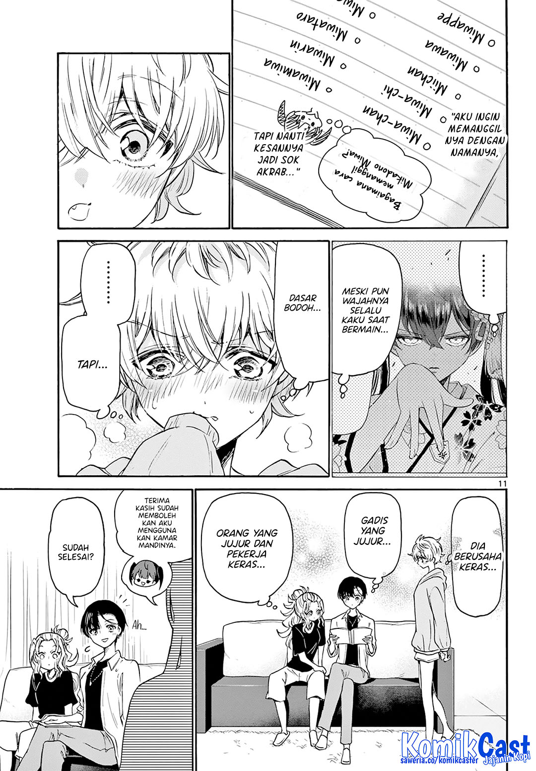 Mikadono Sanshimai wa Angai, Choroi Chapter 49 Gambar 12