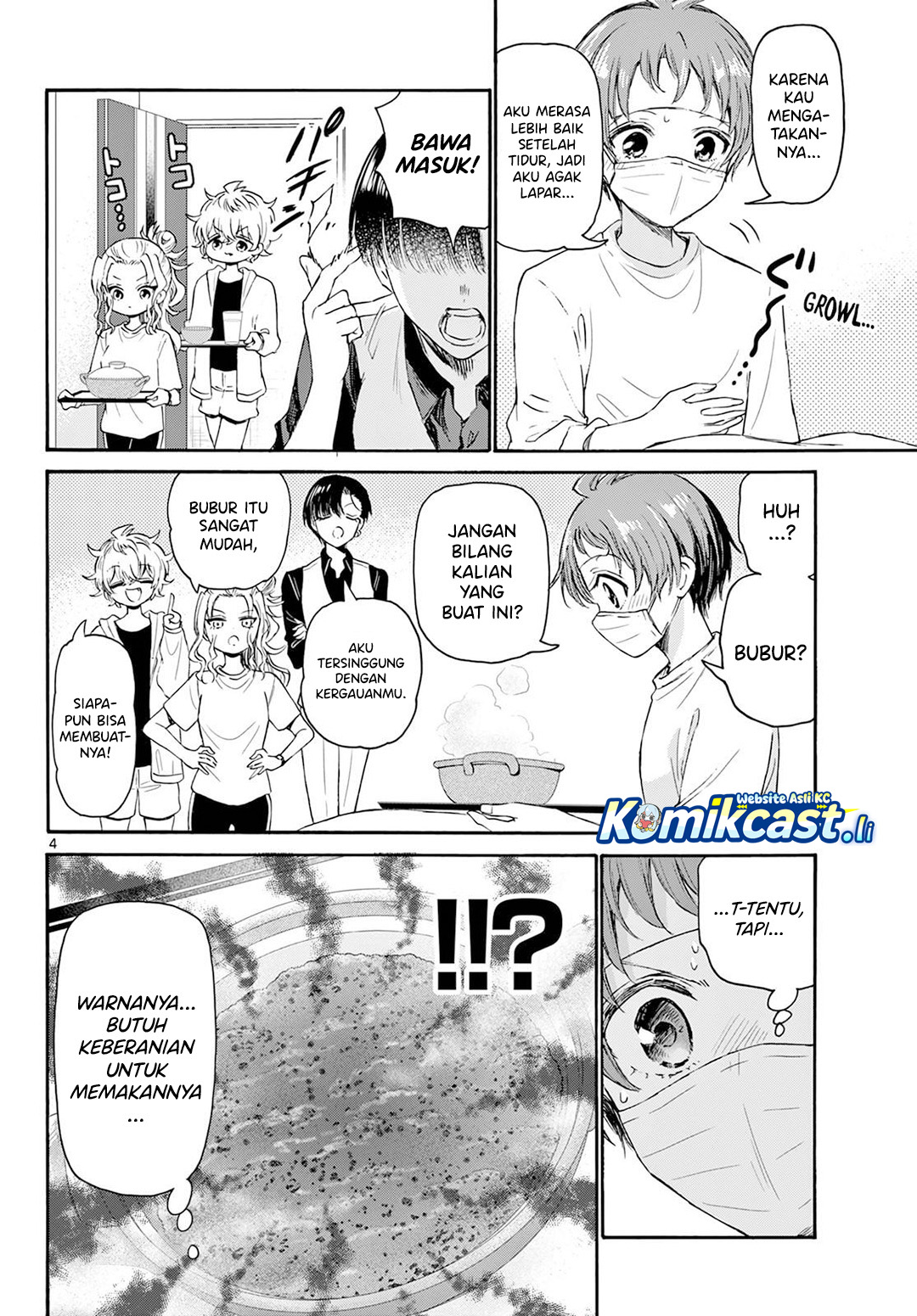 Mikadono Sanshimai wa Angai, Choroi Chapter 74 Gambar 5
