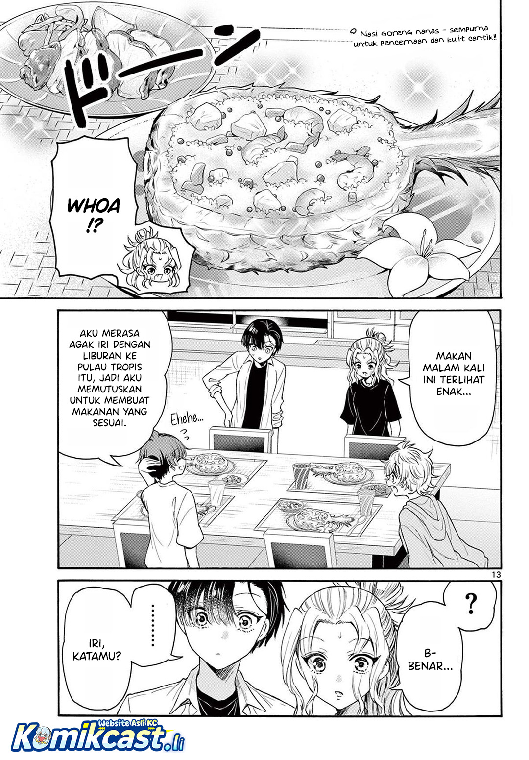 Mikadono Sanshimai wa Angai, Choroi Chapter 77 Gambar 14