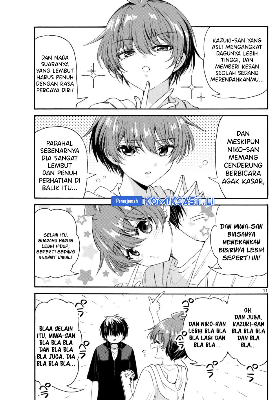 Mikadono Sanshimai wa Angai, Choroi Chapter 97 Gambar 12