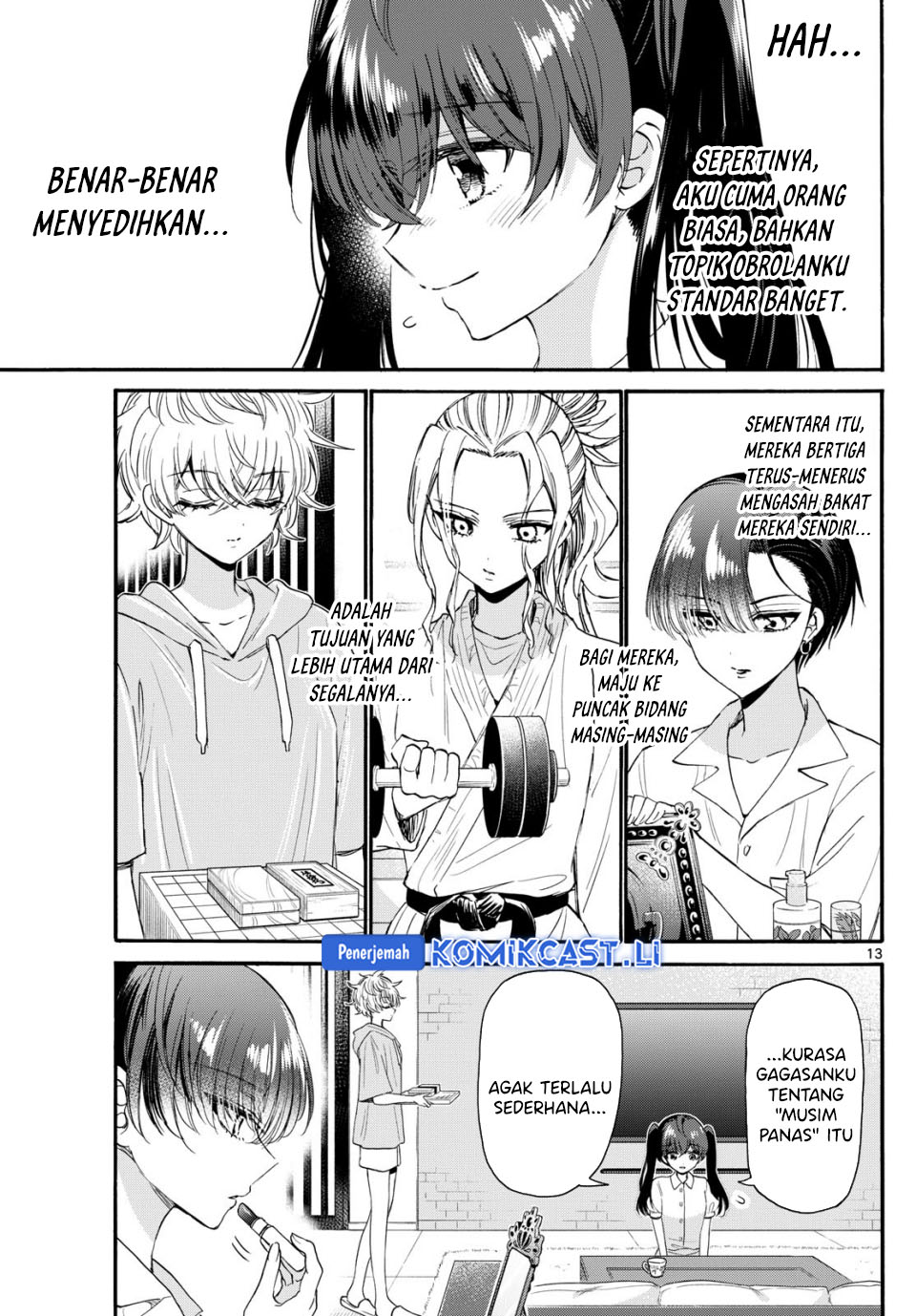 Mikadono Sanshimai wa Angai, Choroi Chapter 110 Gambar 14