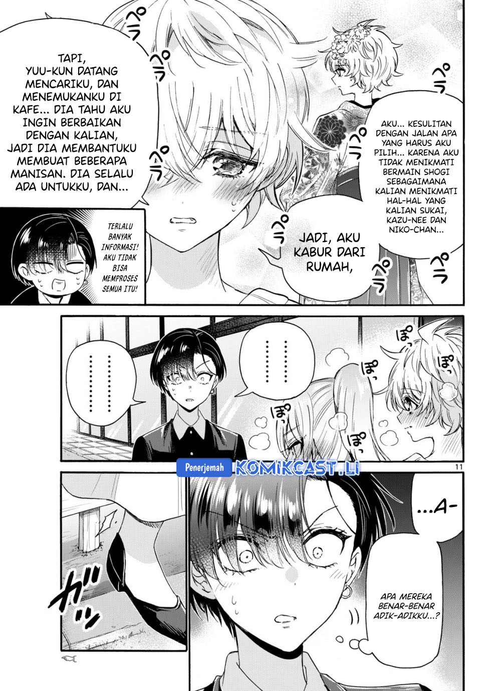 Mikadono Sanshimai wa Angai, Choroi Chapter 115 Gambar 12