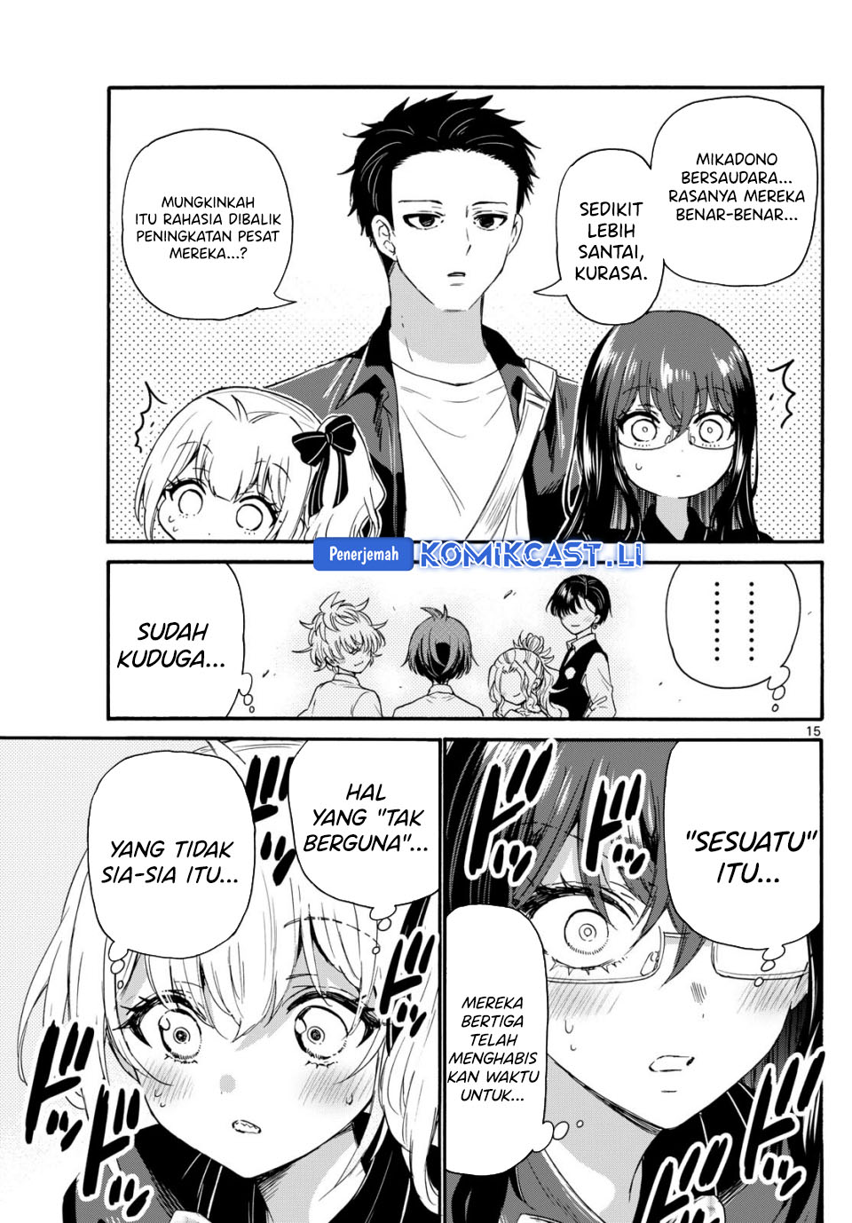 Mikadono Sanshimai wa Angai, Choroi Chapter 125 Gambar 15