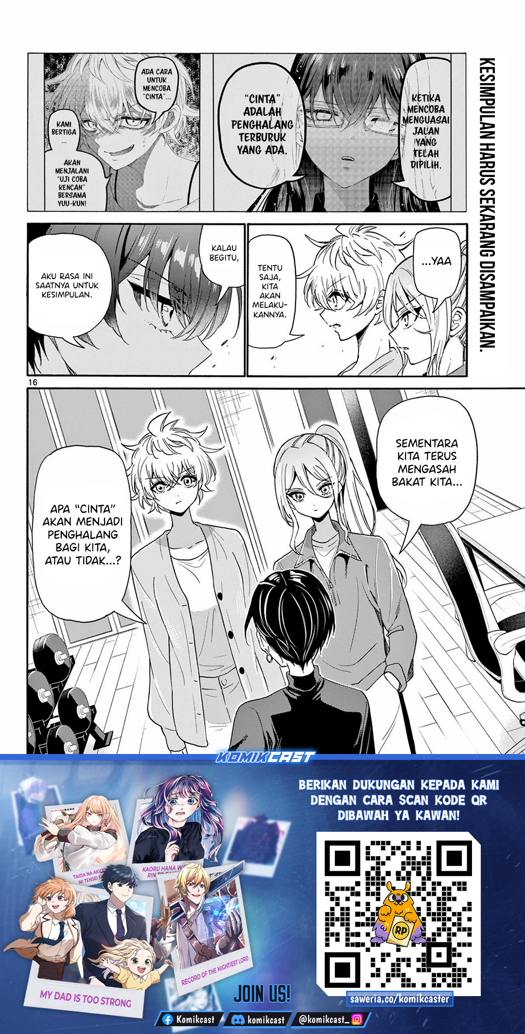 Mikadono Sanshimai wa Angai, Choroi Chapter 153 Gambar 17