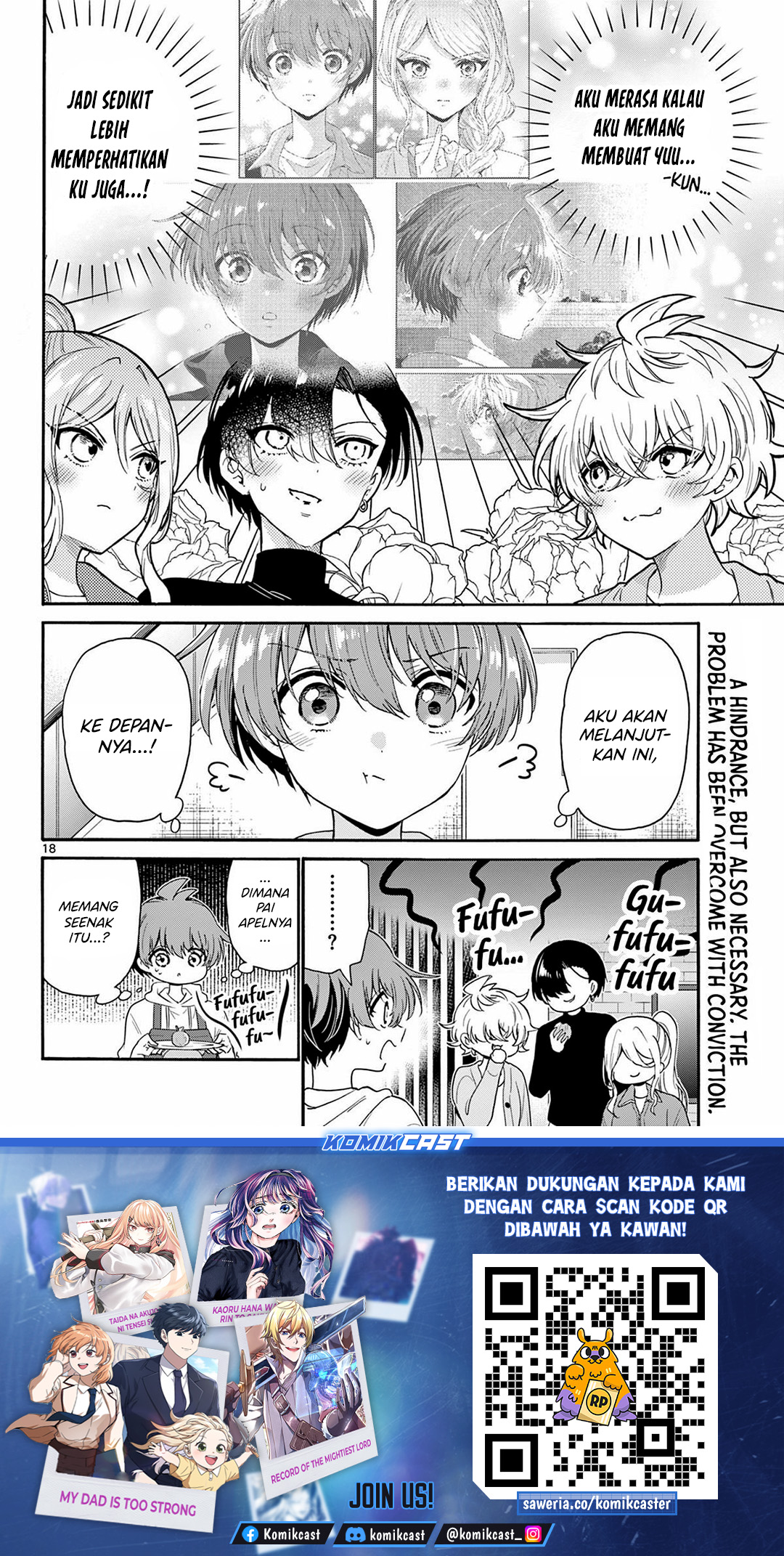 Mikadono Sanshimai wa Angai, Choroi Chapter 154 Gambar 19