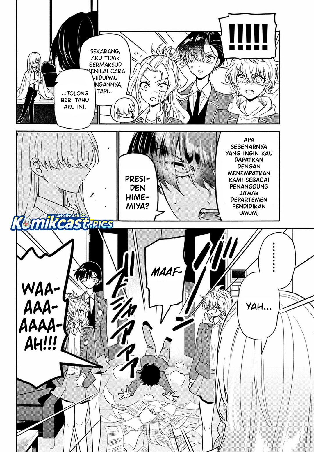 Mikadono Sanshimai wa Angai, Choroi Chapter 156 Gambar 15