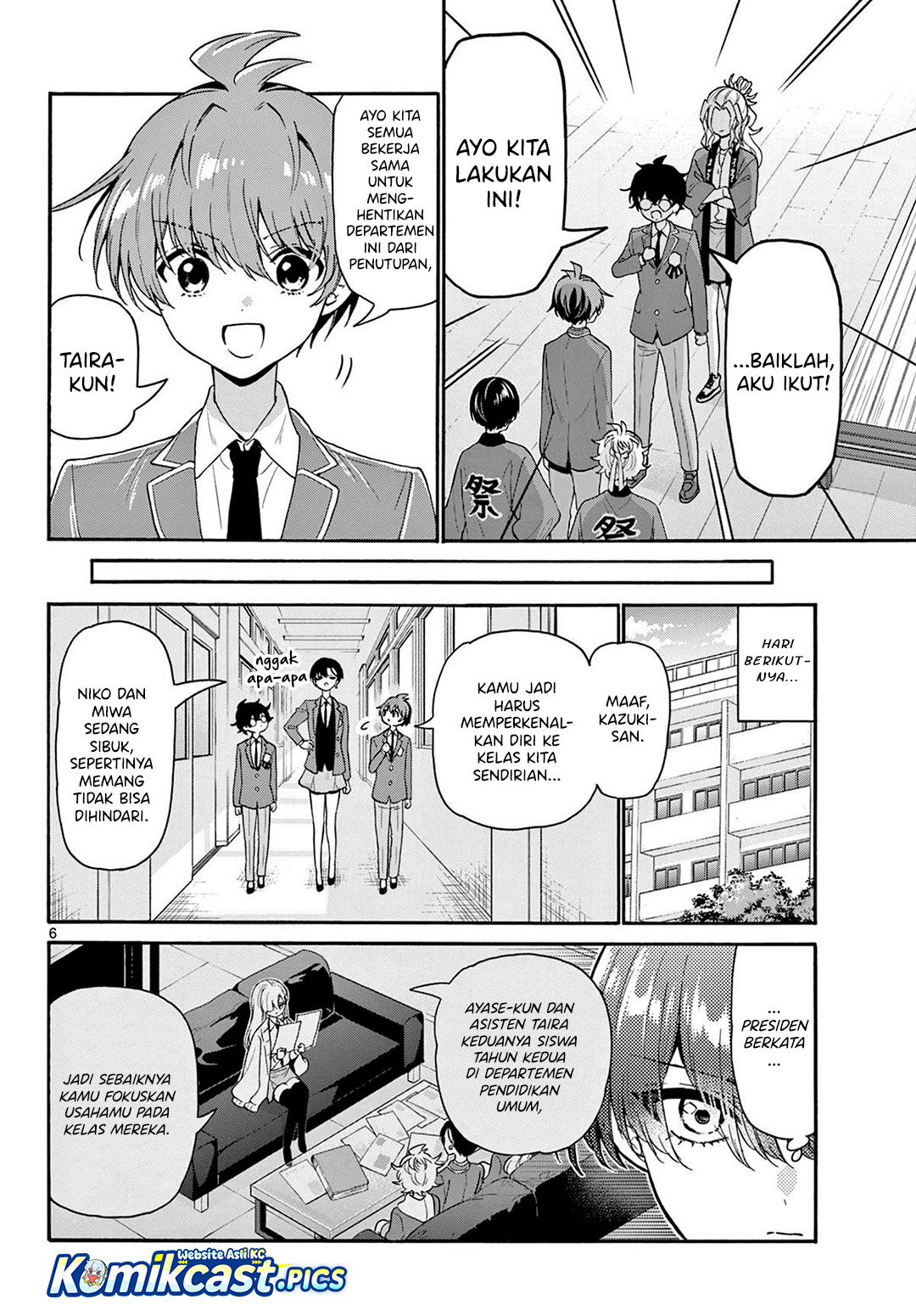 Mikadono Sanshimai wa Angai, Choroi Chapter 159 Gambar 7