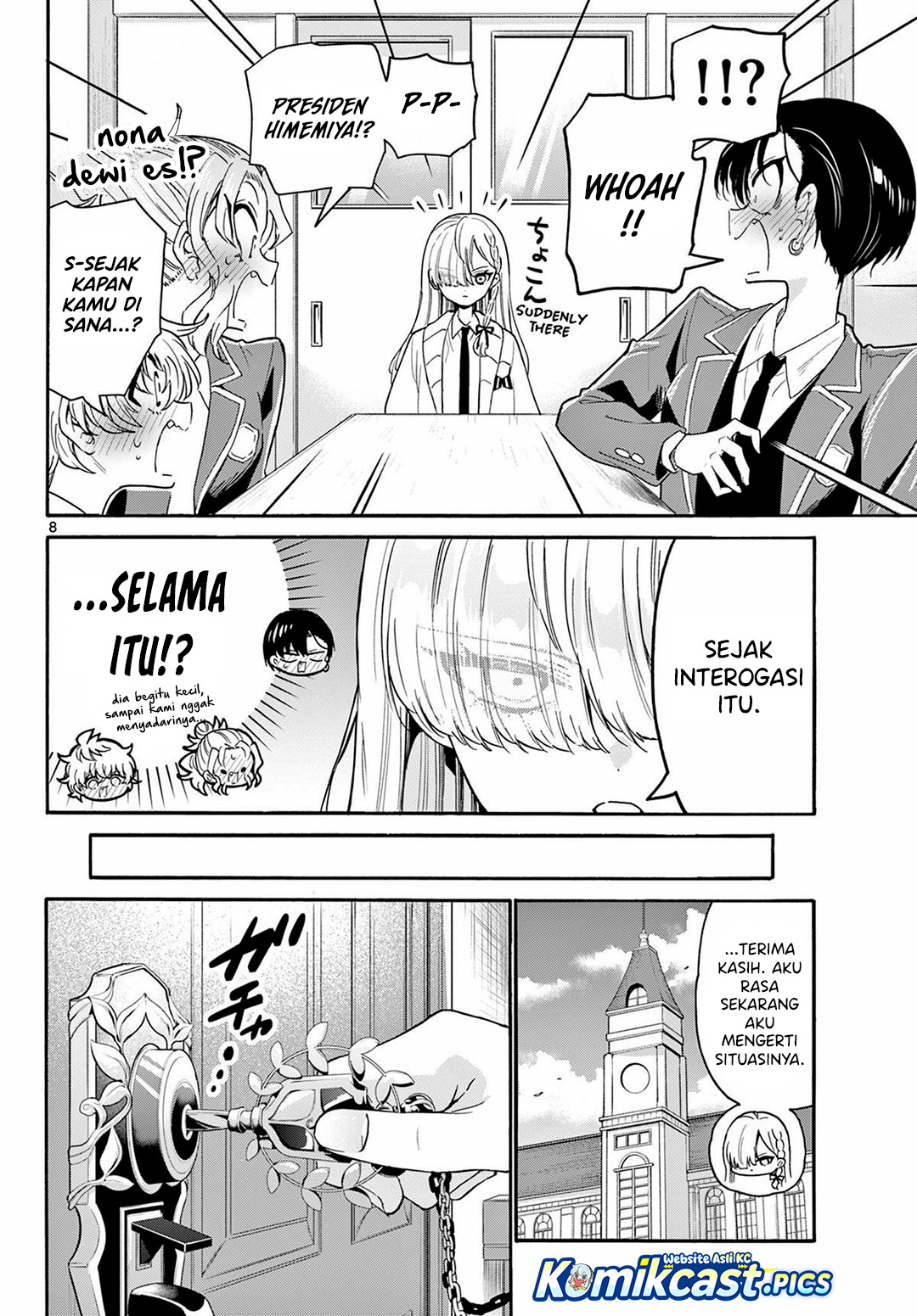 Mikadono Sanshimai wa Angai, Choroi Chapter 162 Gambar 9