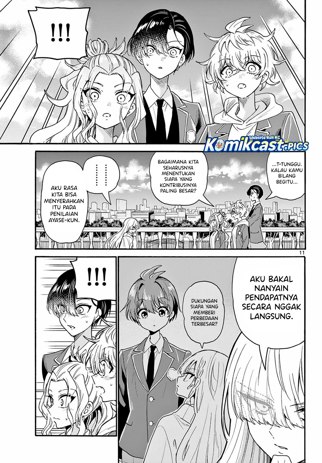 Mikadono Sanshimai wa Angai, Choroi Chapter 162 Gambar 12