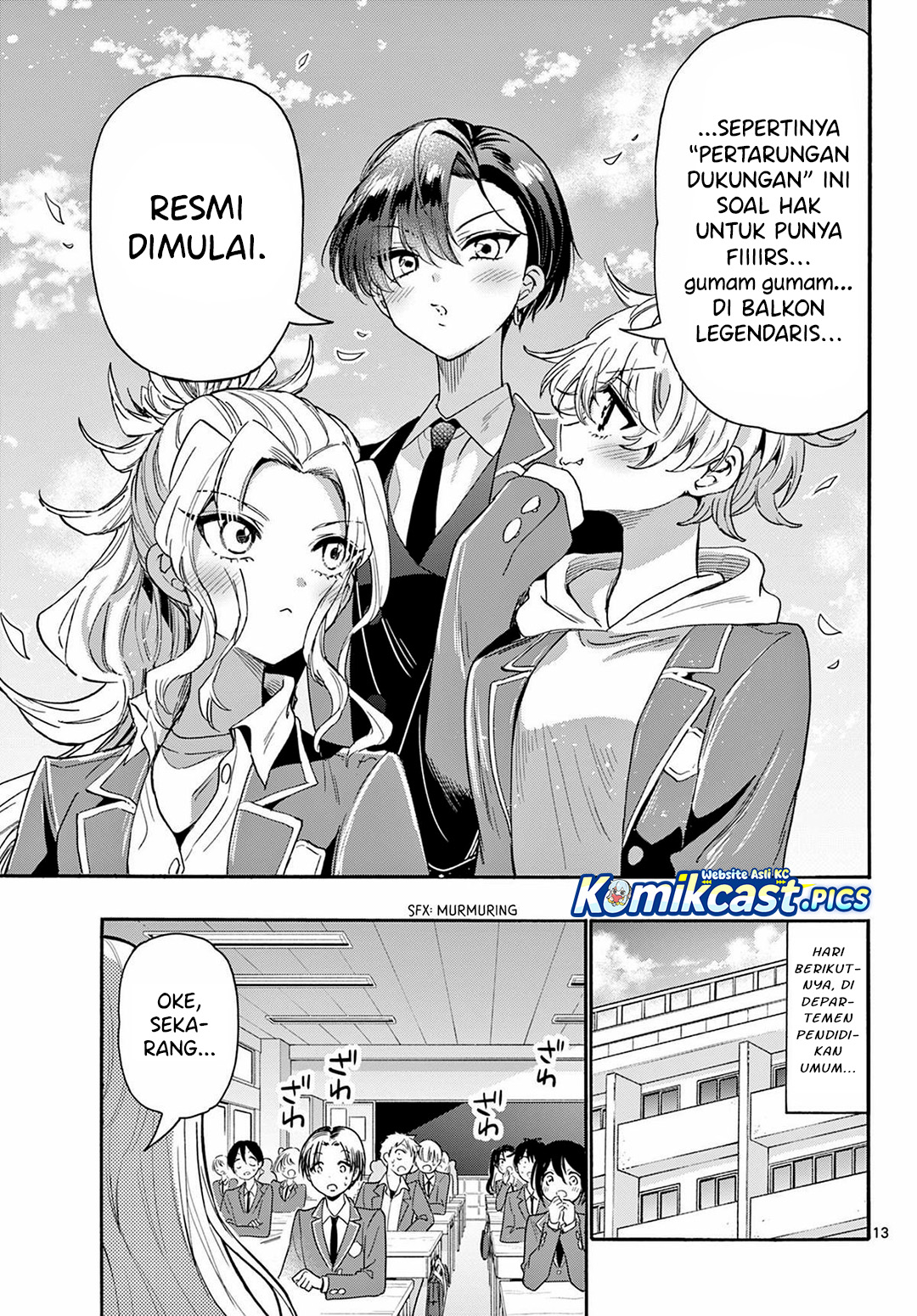 Mikadono Sanshimai wa Angai, Choroi Chapter 162 Gambar 14