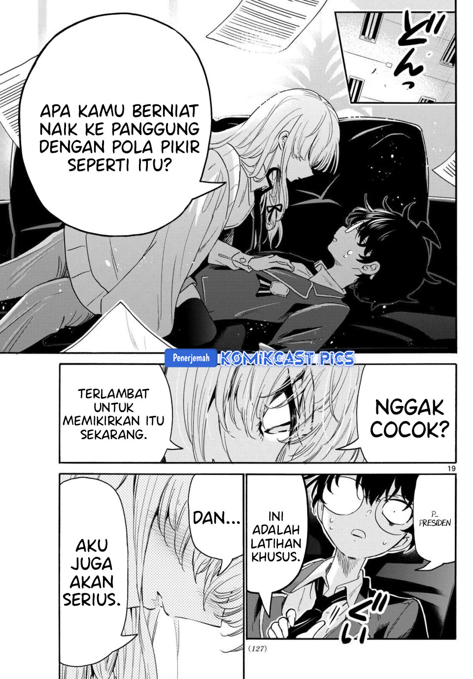 Mikadono Sanshimai wa Angai, Choroi Chapter 164 Gambar 18