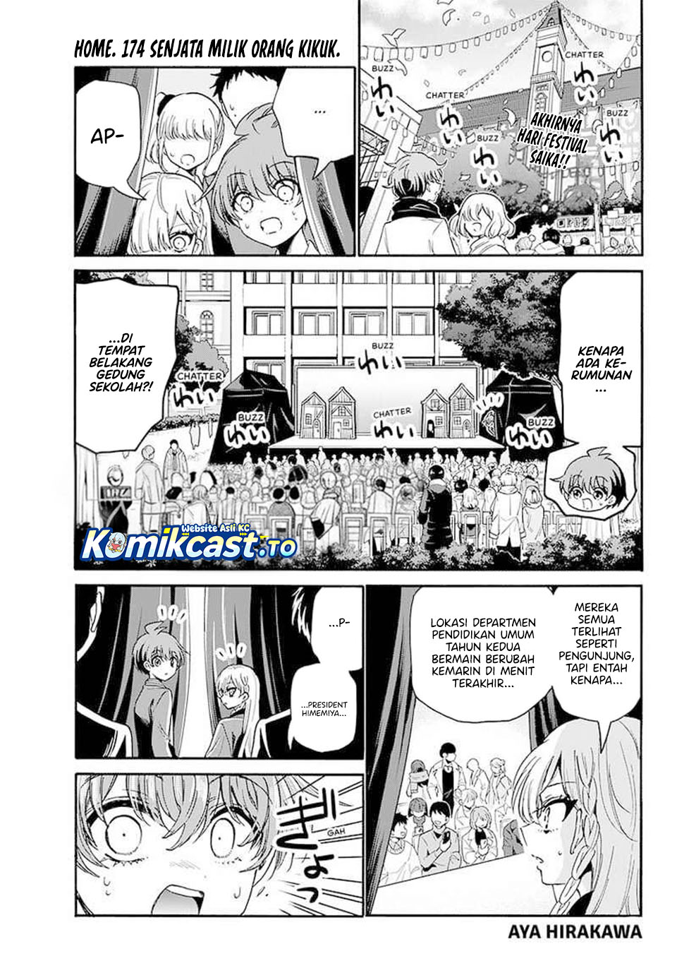 Mikadono Sanshimai wa Angai, Choroi Chapter 174 Gambar 3