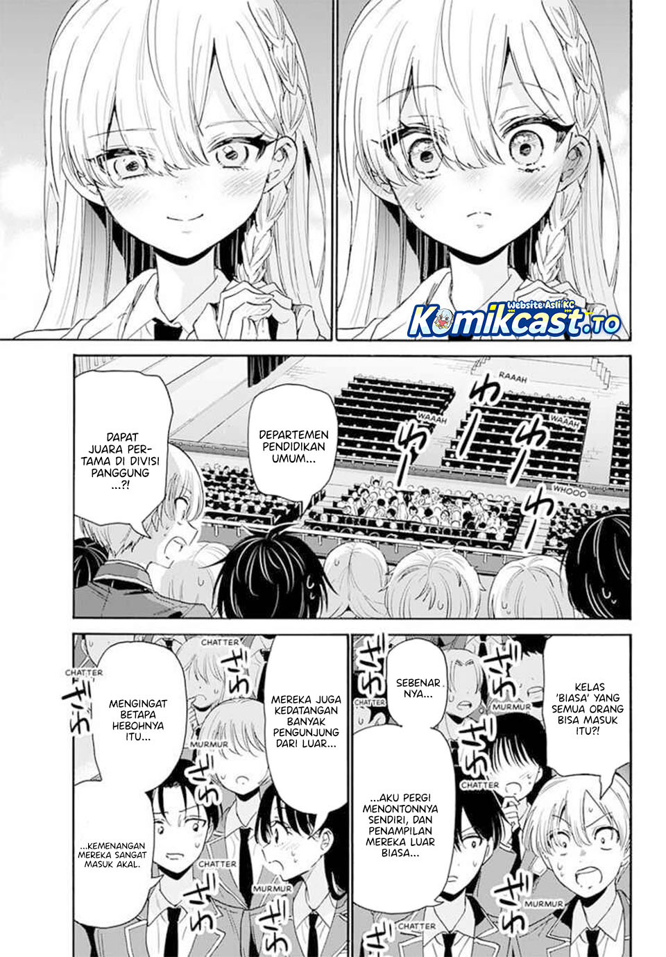 Mikadono Sanshimai wa Angai, Choroi Chapter 179 Gambar 11