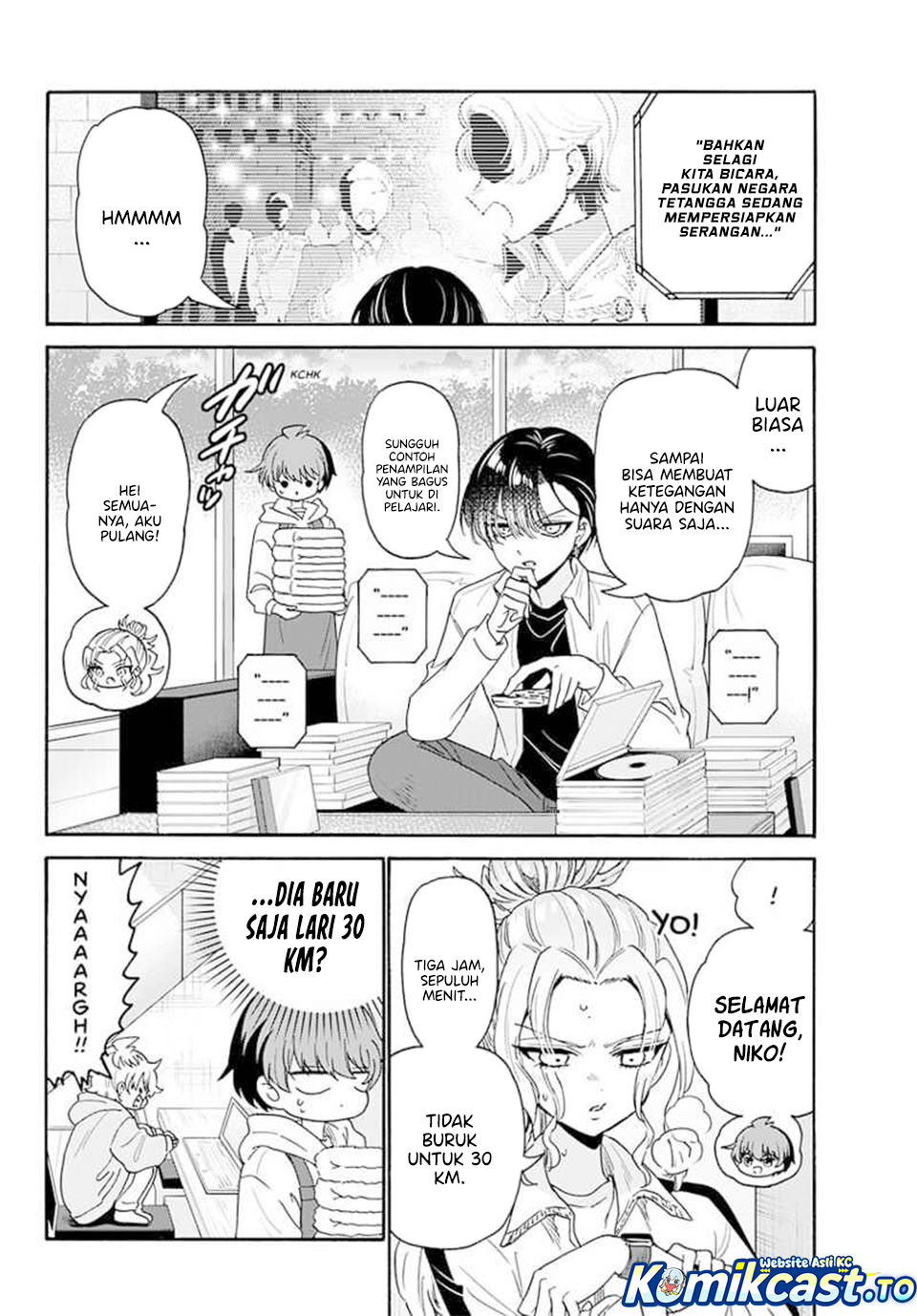 Mikadono Sanshimai wa Angai, Choroi Chapter 185 Gambar 3