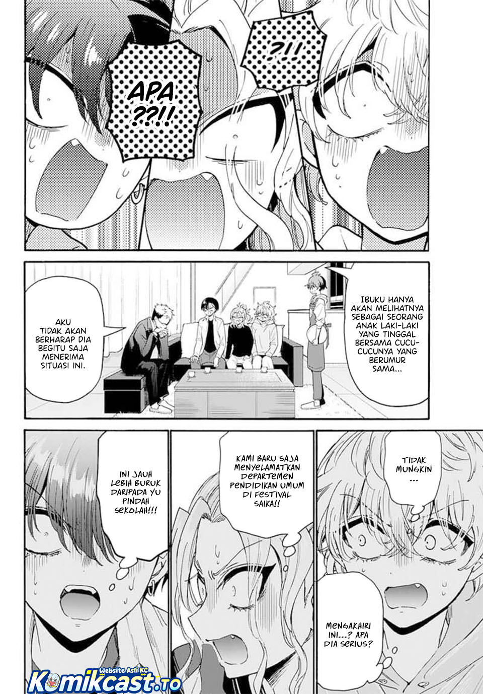 Mikadono Sanshimai wa Angai, Choroi Chapter 185 Gambar 9