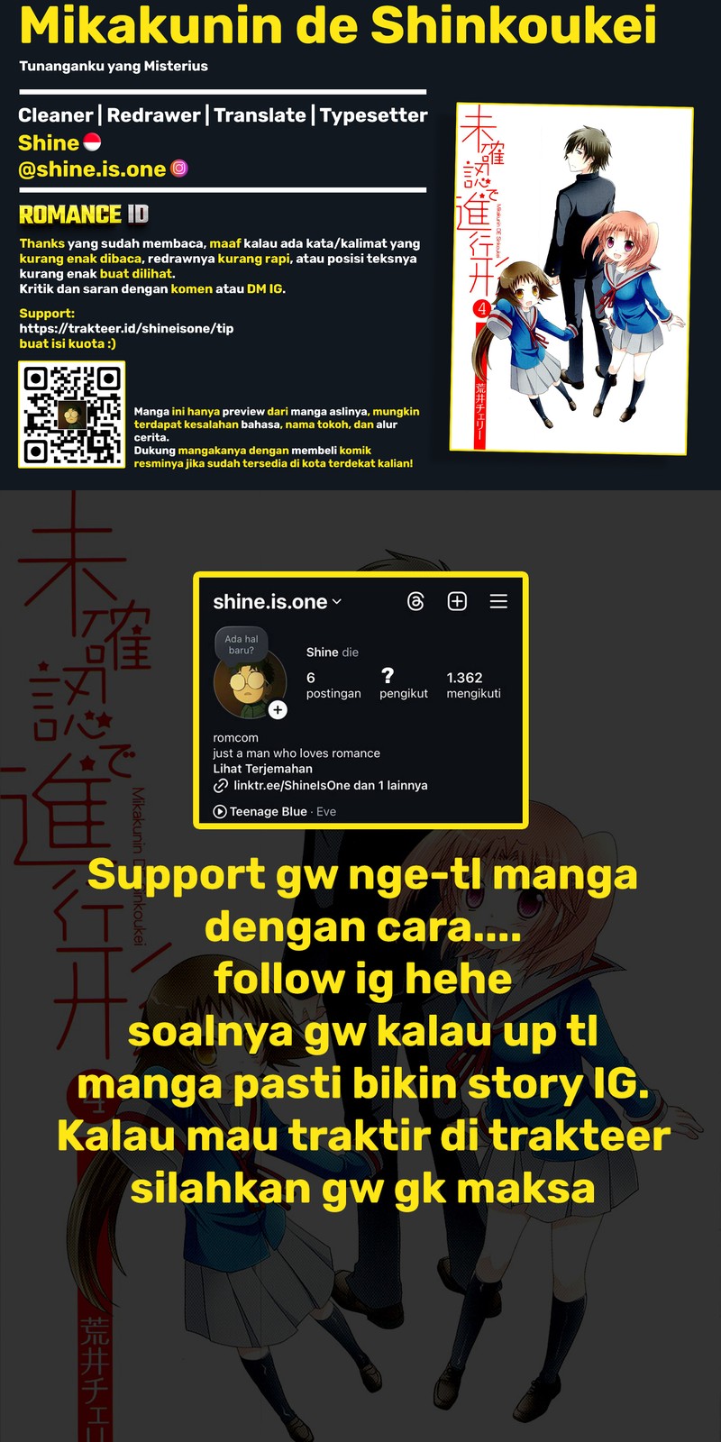 Mikakunin de Shinkoukei Chapter 50 Gambar 10