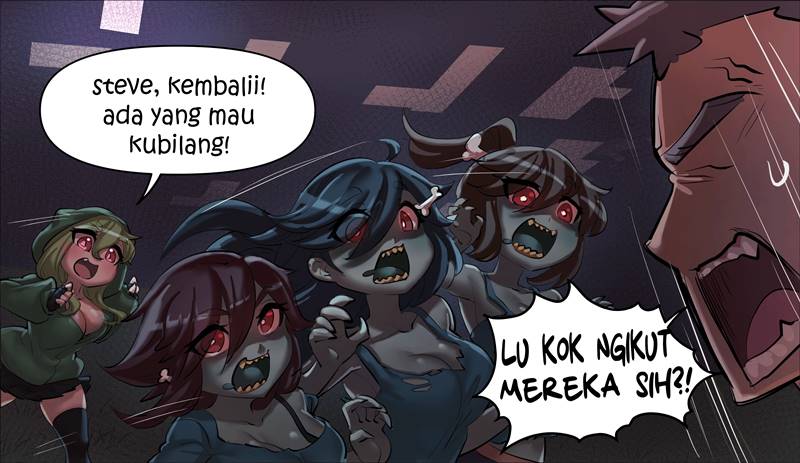 Minecraft Waifu Chapter 06 Gambar 4