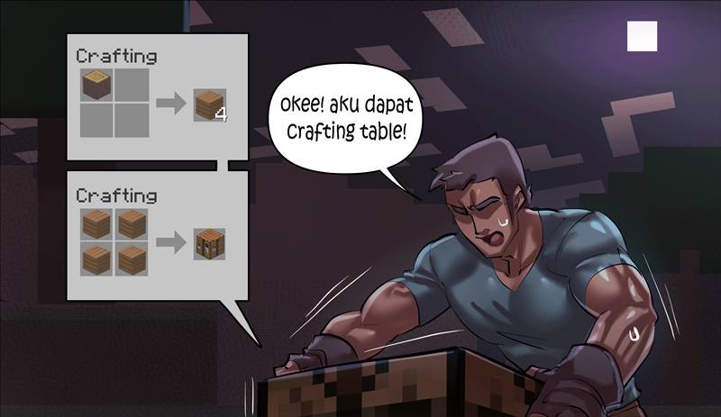 Minecraft Waifu Chapter 06 Gambar 7