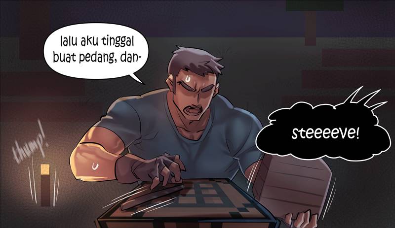 Minecraft Waifu Chapter 06 Gambar 8