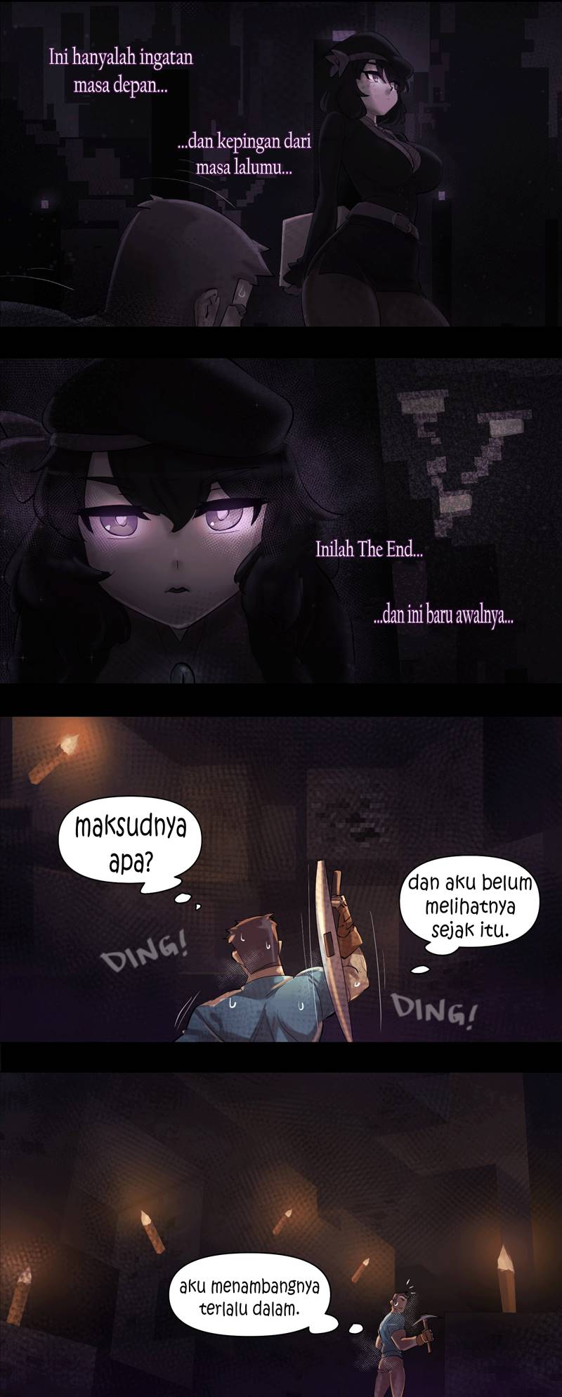 Minecraft Waifu Chapter 08 Gambar 3