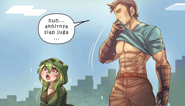 Minecraft Waifu Chapter 14 Fix Gambar 3