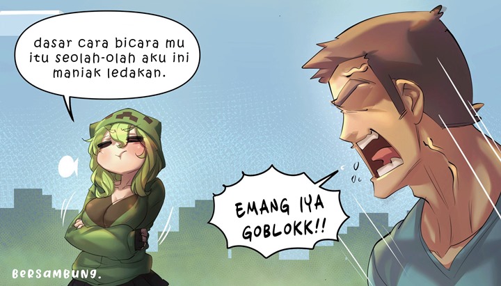 Minecraft Waifu Chapter 14 Fix Gambar 5