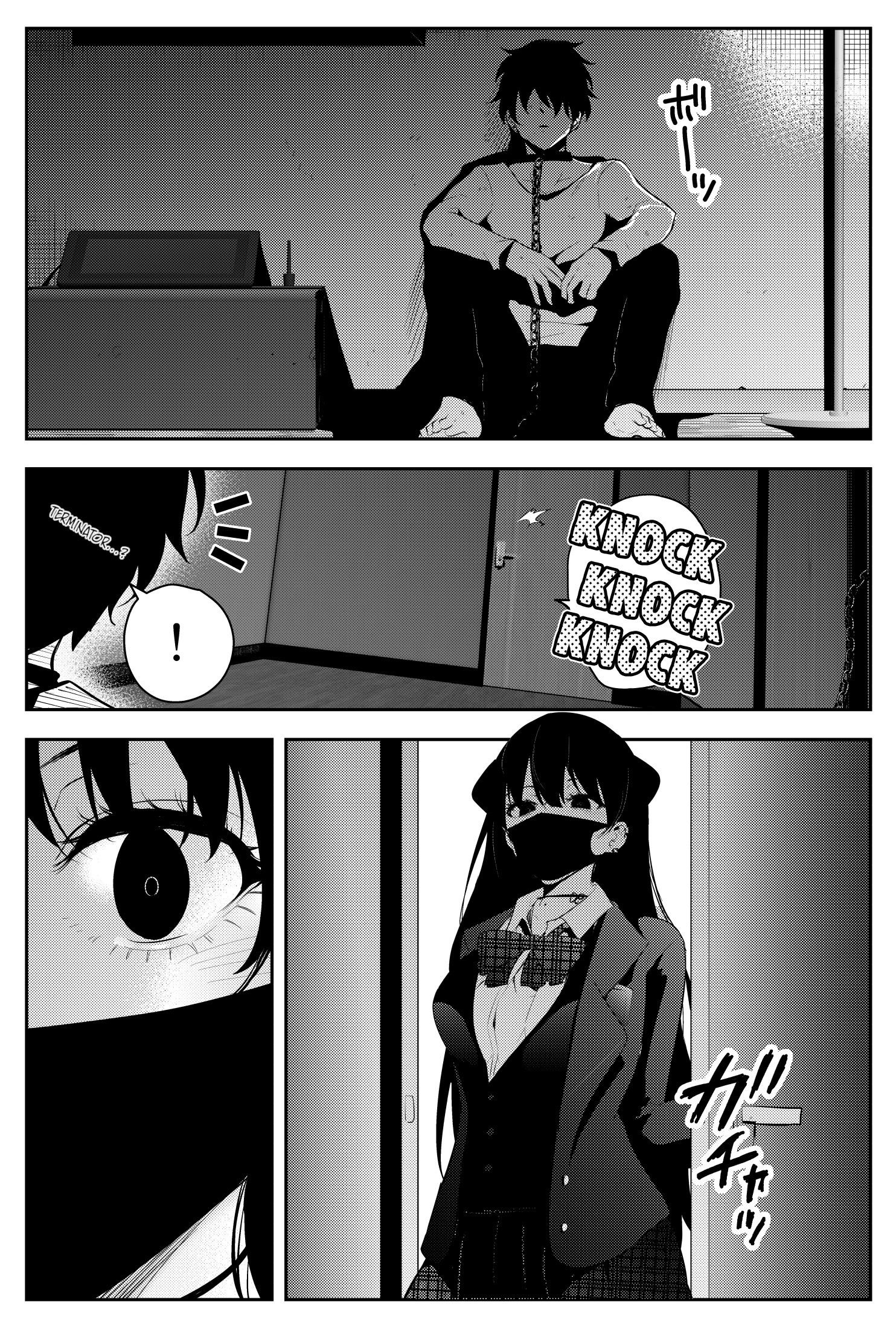 Mishiranu Joshikousei ni Kankensareta Mangaka no Hanashi (The Story of a Manga Artist Confined by a Strange High School Girl) Chapter 03 Gambar 1