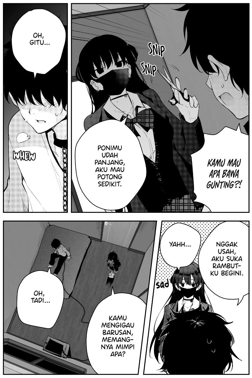 Mishiranu Joshikousei ni Kankensareta Mangaka no Hanashi (The Story of a Manga Artist Confined by a Strange High School Girl) Chapter 06 Gambar 3