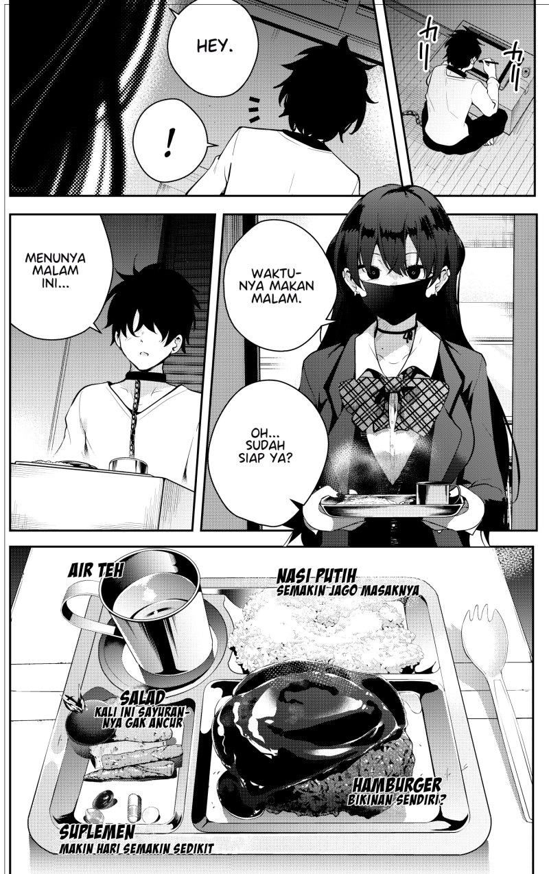Mishiranu Joshikousei ni Kankensareta Mangaka no Hanashi (The Story of a Manga Artist Confined by a Strange High School Girl) Chapter 12 Gambar 1