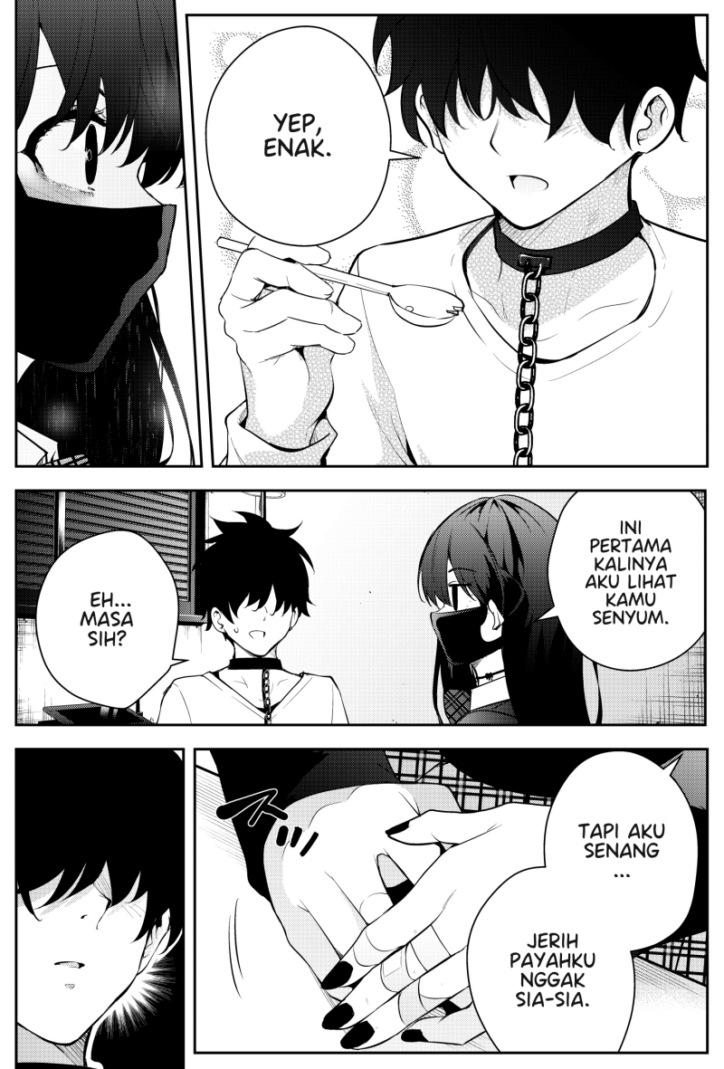 Mishiranu Joshikousei ni Kankensareta Mangaka no Hanashi (The Story of a Manga Artist Confined by a Strange High School Girl) Chapter 12 Gambar 3