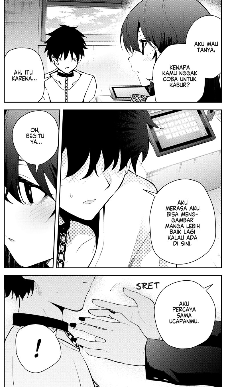 Mishiranu Joshikousei ni Kankensareta Mangaka no Hanashi (The Story of a Manga Artist Confined by a Strange High School Girl) Chapter 26 Gambar 3