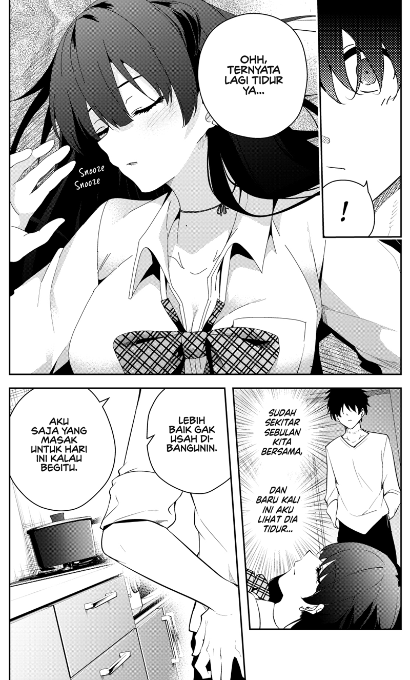 Mishiranu Joshikousei ni Kankensareta Mangaka no Hanashi (The Story of a Manga Artist Confined by a Strange High School Girl) Chapter 27 Gambar 2