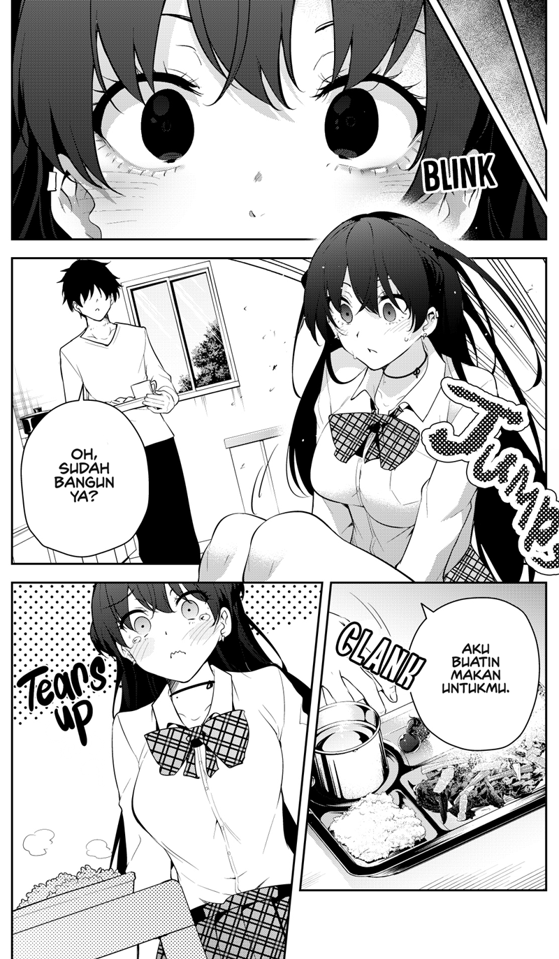 Mishiranu Joshikousei ni Kankensareta Mangaka no Hanashi (The Story of a Manga Artist Confined by a Strange High School Girl) Chapter 27 Gambar 3