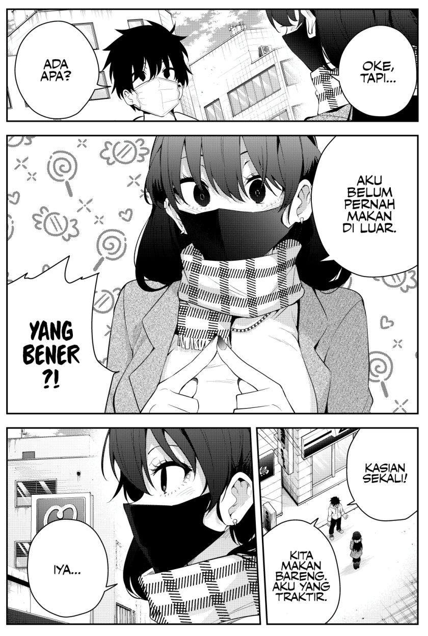 Mishiranu Joshikousei ni Kankensareta Mangaka no Hanashi (The Story of a Manga Artist Confined by a Strange High School Girl) Chapter 34 Gambar 2