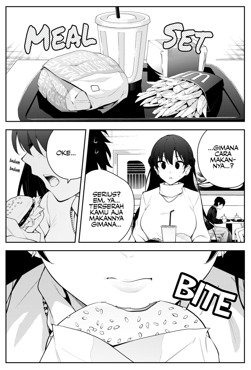 Mishiranu Joshikousei ni Kankensareta Mangaka no Hanashi (The Story of a Manga Artist Confined by a Strange High School Girl) Chapter 34 Gambar 3