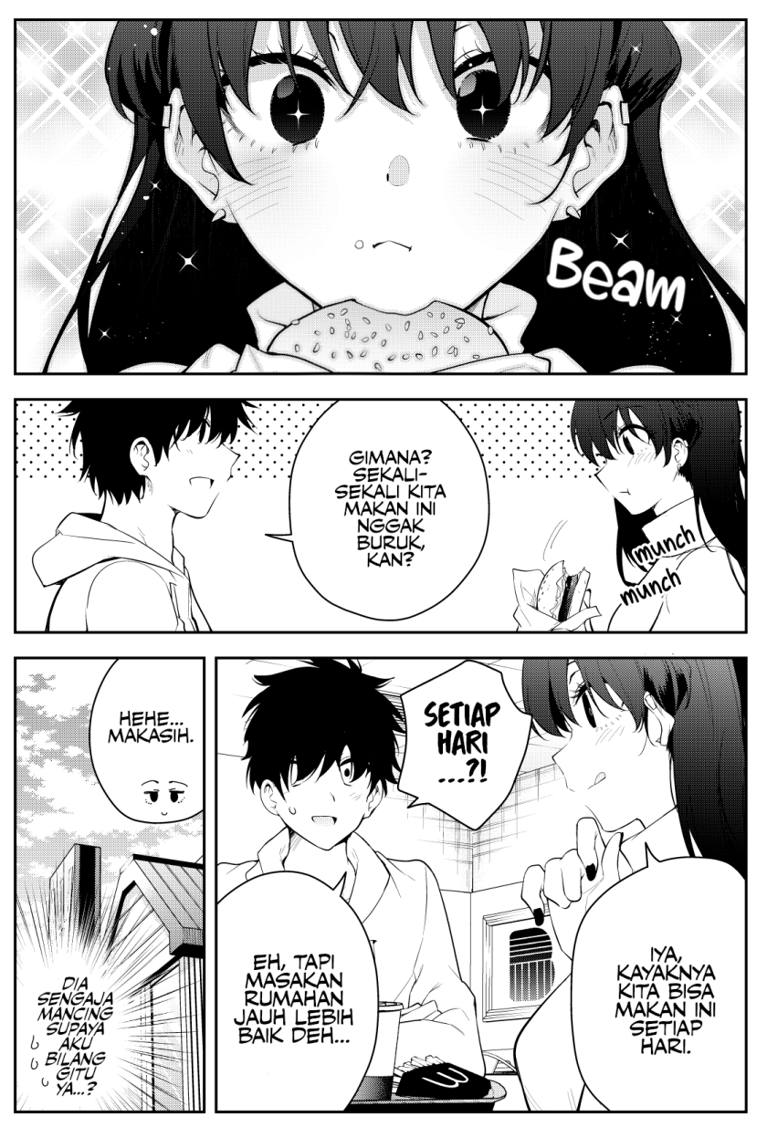 Mishiranu Joshikousei ni Kankensareta Mangaka no Hanashi (The Story of a Manga Artist Confined by a Strange High School Girl) Chapter 34 Gambar 4