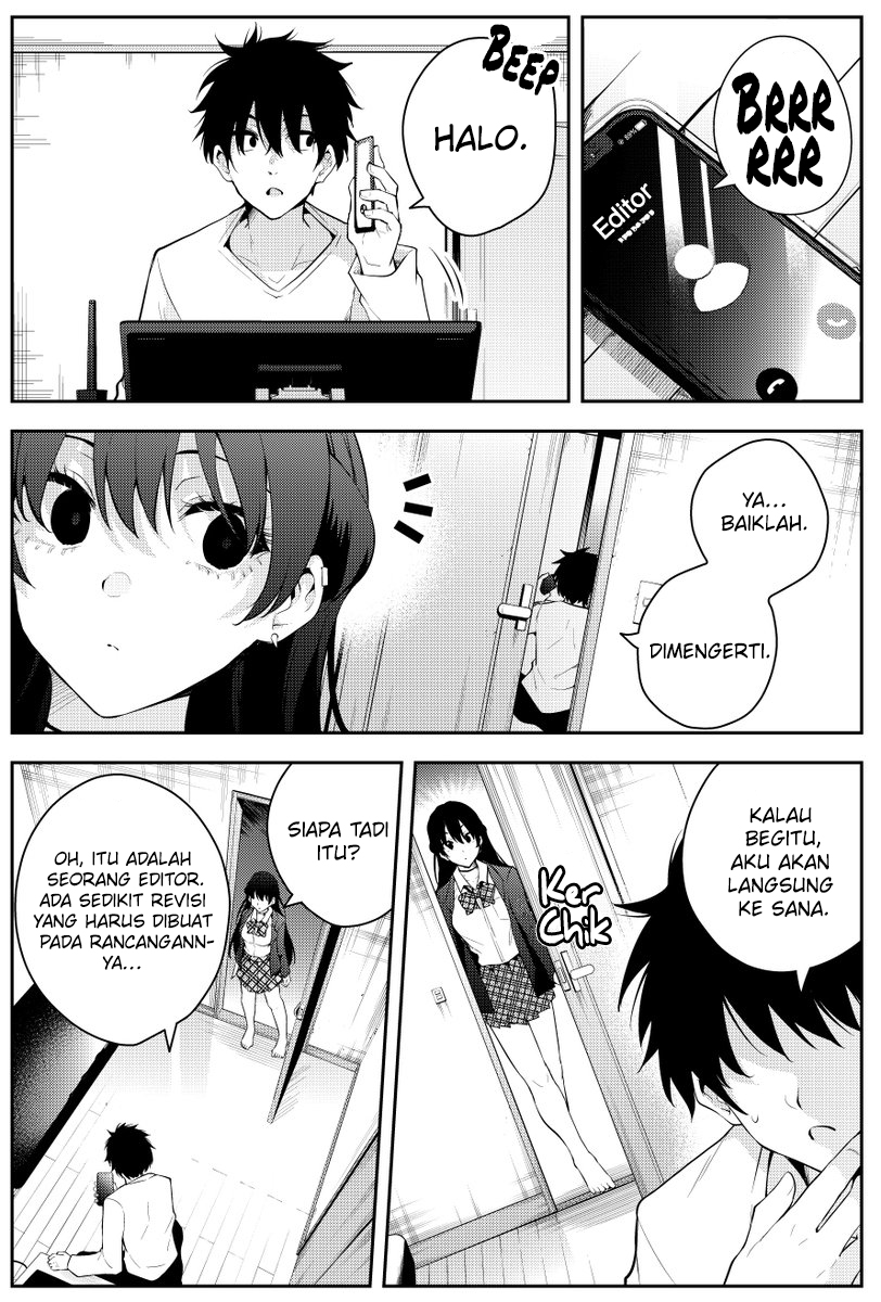 Mishiranu Joshikousei ni Kankensareta Mangaka no Hanashi (The Story of a Manga Artist Confined by a Strange High School Girl) Chapter 38 Gambar 1