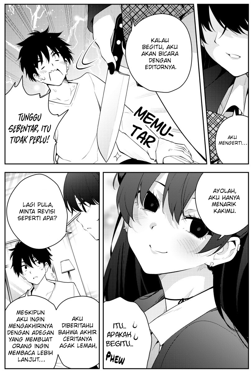 Mishiranu Joshikousei ni Kankensareta Mangaka no Hanashi (The Story of a Manga Artist Confined by a Strange High School Girl) Chapter 38 Gambar 2