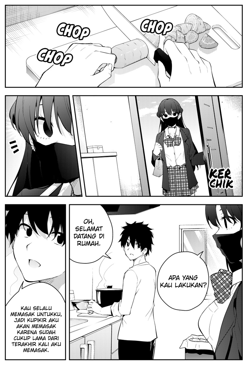 Mishiranu Joshikousei ni Kankensareta Mangaka no Hanashi (The Story of a Manga Artist Confined by a Strange High School Girl) Chapter 40 Gambar 1