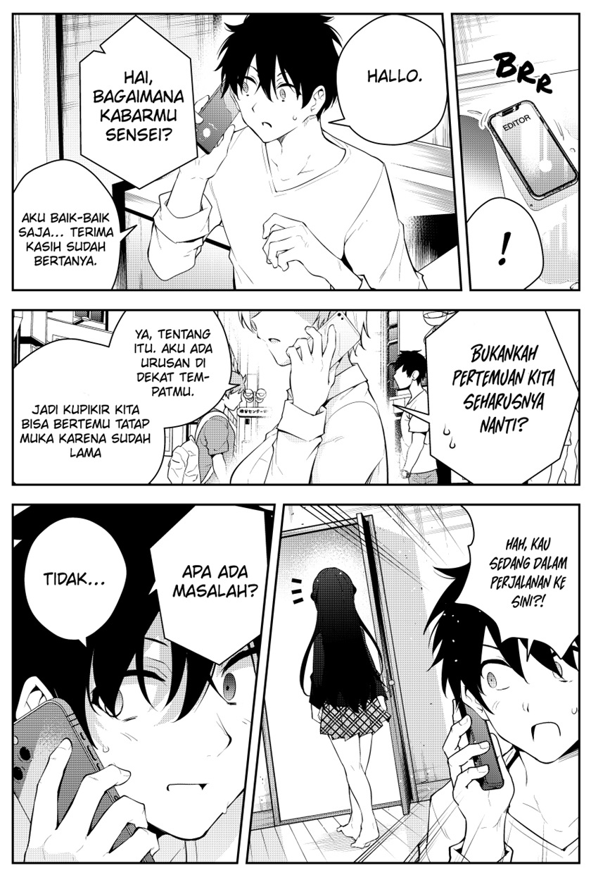 Mishiranu Joshikousei ni Kankensareta Mangaka no Hanashi (The Story of a Manga Artist Confined by a Strange High School Girl) Chapter 40 Gambar 5
