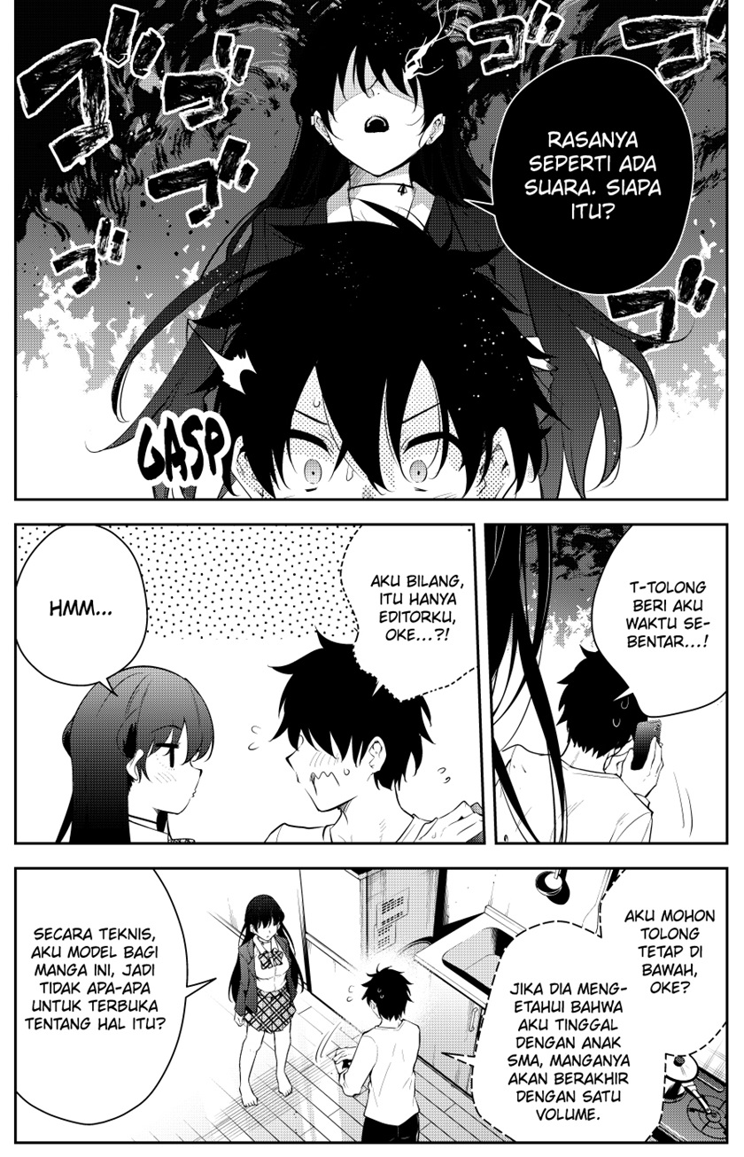 Mishiranu Joshikousei ni Kankensareta Mangaka no Hanashi (The Story of a Manga Artist Confined by a Strange High School Girl) Chapter 40 Gambar 6