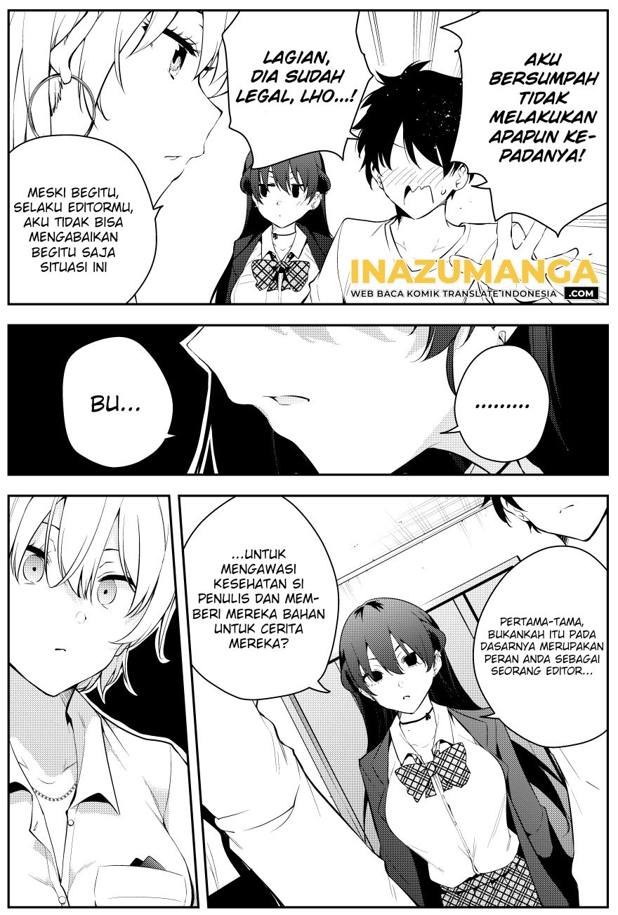 Mishiranu Joshikousei ni Kankensareta Mangaka no Hanashi (The Story of a Manga Artist Confined by a Strange High School Girl) Chapter 41 Gambar 6