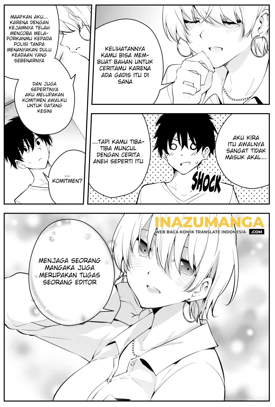 Mishiranu Joshikousei ni Kankensareta Mangaka no Hanashi (The Story of a Manga Artist Confined by a Strange High School Girl) Chapter 41 Gambar 9