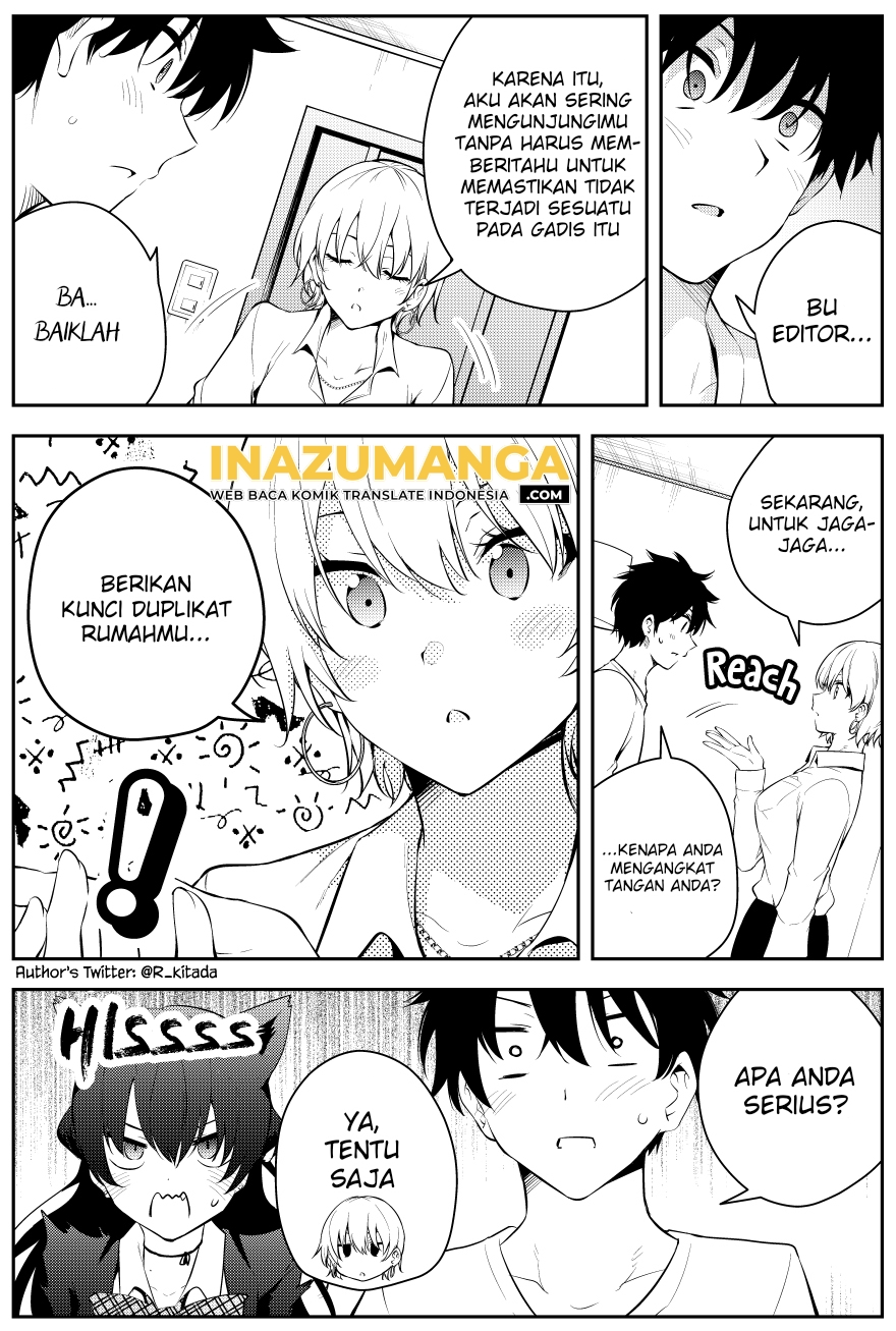 Mishiranu Joshikousei ni Kankensareta Mangaka no Hanashi (The Story of a Manga Artist Confined by a Strange High School Girl) Chapter 41 Gambar 10