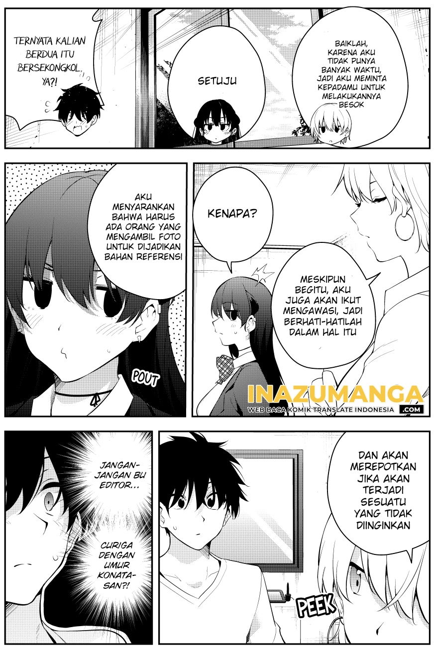 Mishiranu Joshikousei ni Kankensareta Mangaka no Hanashi (The Story of a Manga Artist Confined by a Strange High School Girl) Chapter 42 Gambar 6