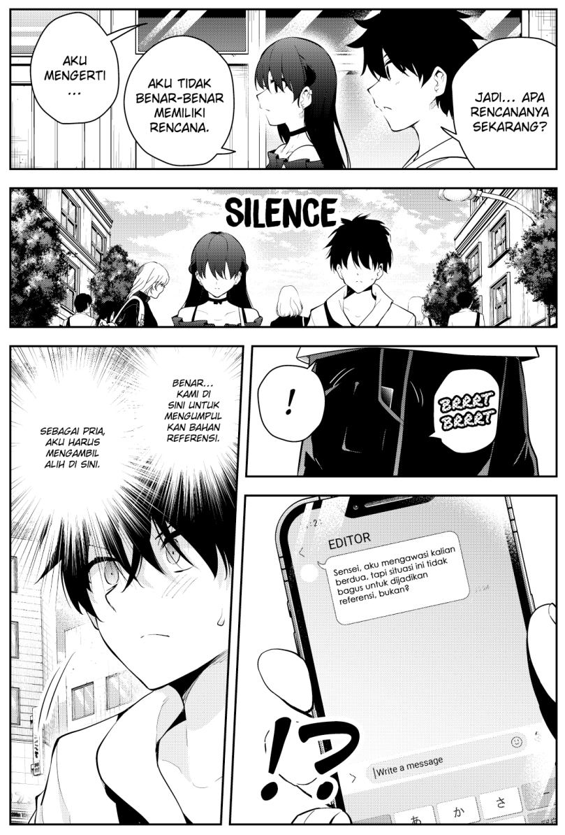 Mishiranu Joshikousei ni Kankensareta Mangaka no Hanashi (The Story of a Manga Artist Confined by a Strange High School Girl) Chapter 43 Gambar 6