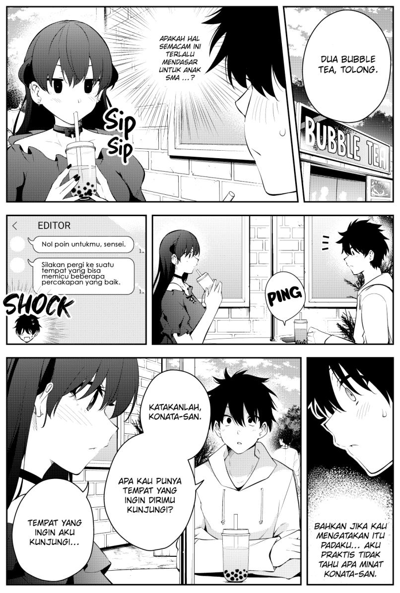 Mishiranu Joshikousei ni Kankensareta Mangaka no Hanashi (The Story of a Manga Artist Confined by a Strange High School Girl) Chapter 43 Gambar 7