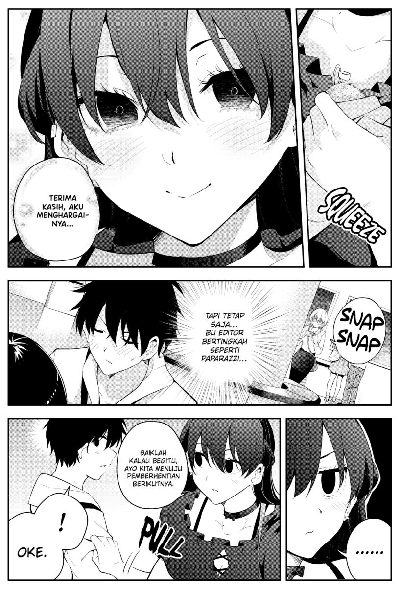 Mishiranu Joshikousei ni Kankensareta Mangaka no Hanashi (The Story of a Manga Artist Confined by a Strange High School Girl) Chapter 44 Gambar 4