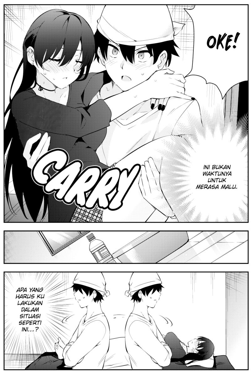 Mishiranu Joshikousei ni Kankensareta Mangaka no Hanashi (The Story of a Manga Artist Confined by a Strange High School Girl) Chapter 46 Gambar 5